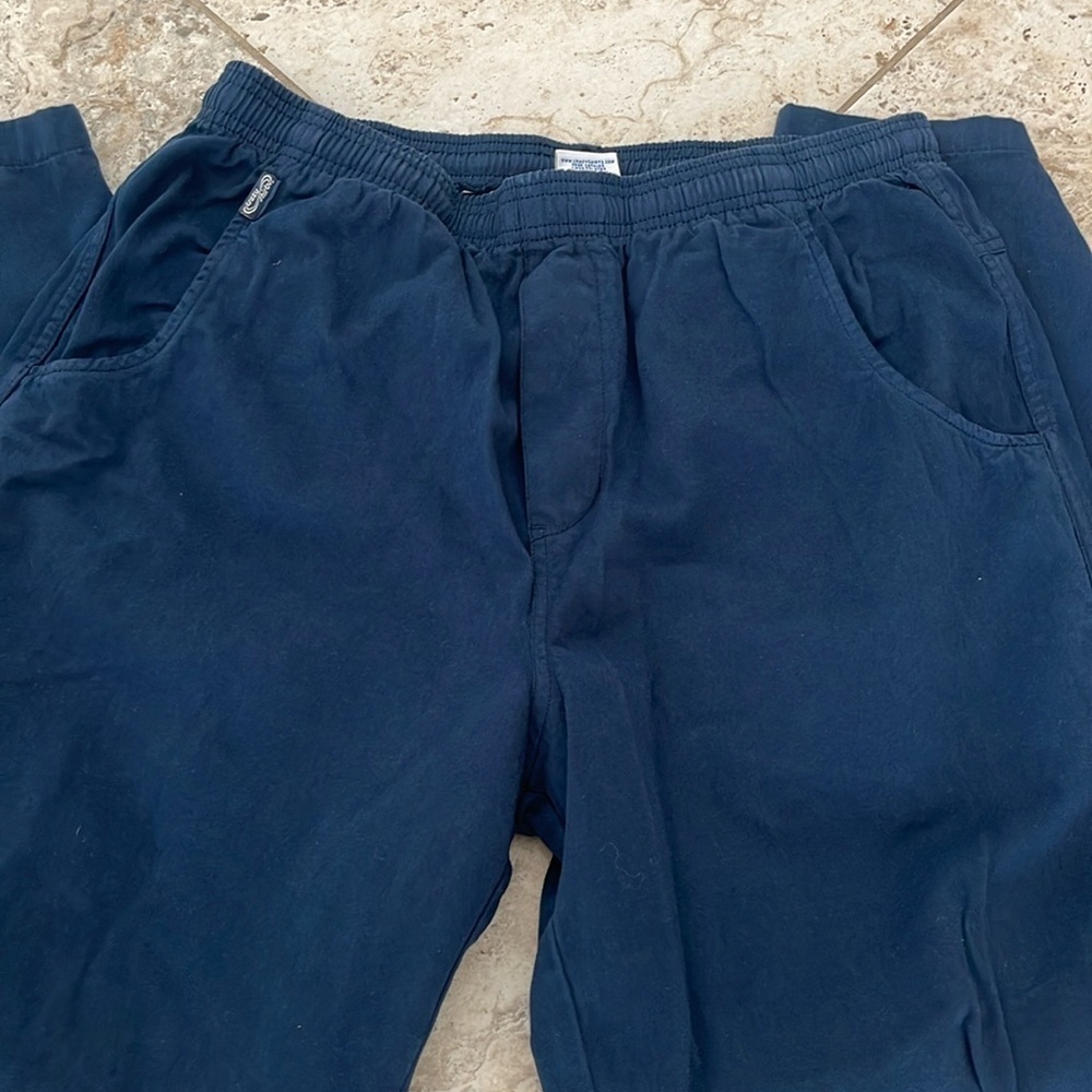 Crazy Shirts lounge Pants L blue Joggers
Men sweatpants Drawstring Elastic Waist - Picture 7 of 12